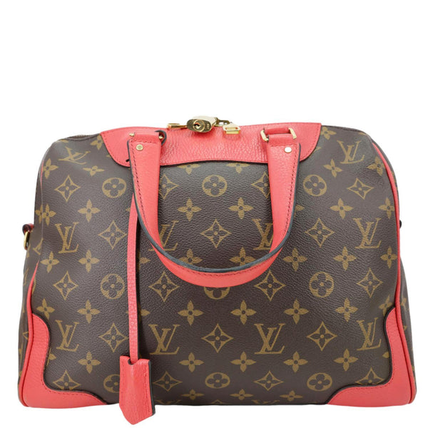 LOUIS VUITTON Retiro NM Monogram Canvas 2Way Shoulder Bag Red