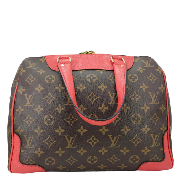 LOUIS VUITTON Retiro NM Monogram Canvas 2Way Shoulder Bag Red