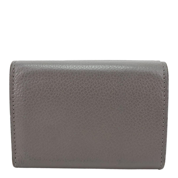 YVES SAINT LAURENT Paris Business  Leather Card Case Grey