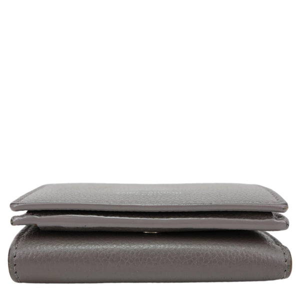 YVES SAINT LAURENT Paris Business  Leather Card Case Grey