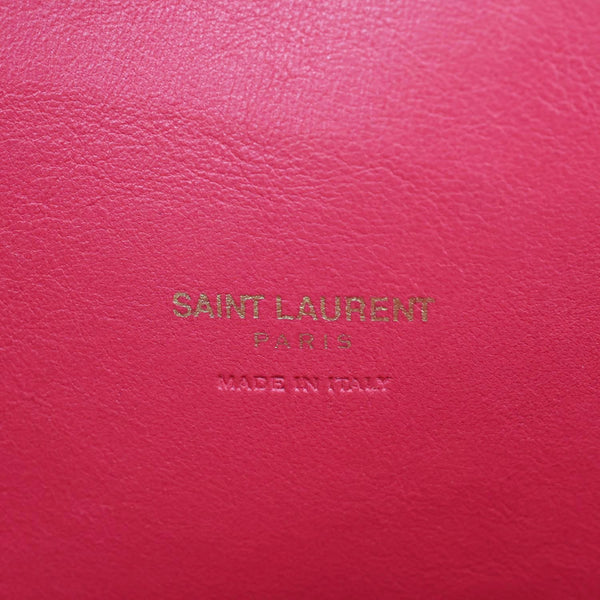 YVES SAINT LAURENT Sac De Jour Small Smooth Calfskin Leather Tote Bag Black