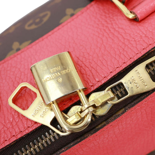 LOUIS VUITTON Retiro NM Monogram Canvas 2Way Shoulder Bag Red