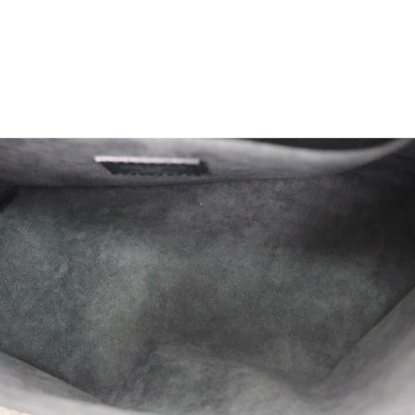 LOUIS VUITTON Carryall Vibe  Lambskin Leather Shoulder Bag Black
