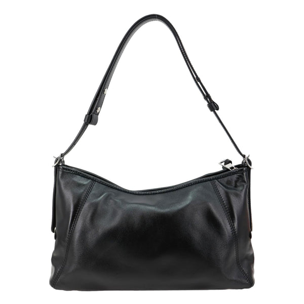 LOUIS VUITTON Carryall Vibe  Lambskin Leather Shoulder Bag Black