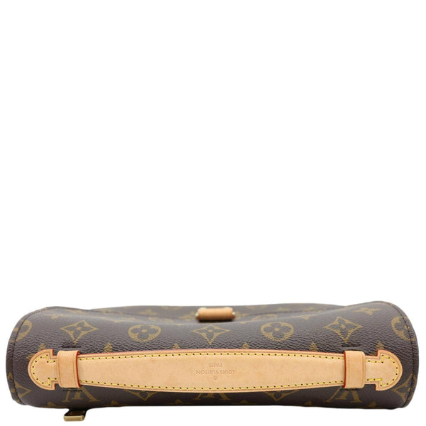 LOUIS VUITTON Metis Pochette Monogram Canvas Crossbody Bag Brown