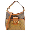 LOUIS VUITTON Dauphine Monogram Reverse Canvas Hobo Shoulder Bag Brown