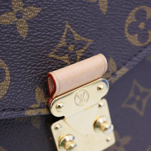 LOUIS VUITTON Metis Pochette Monogram Canvas Crossbody Bag Brown