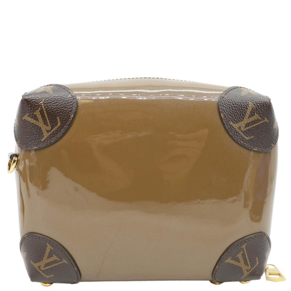LOUIS VUITTON Venice Monogram Vernis Leather Shoulder Bag Bronze