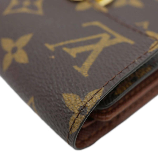 LOUIS VUITTON Koala Monogram Canvas Coin Purse Wallet Brown