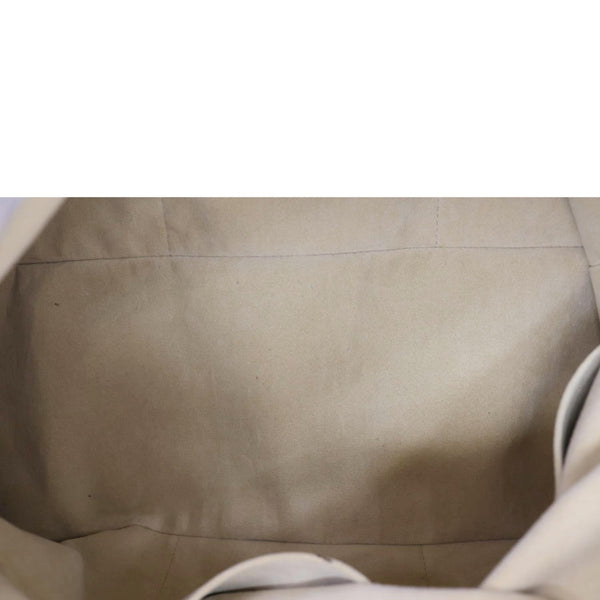 LOUIS VUITTON Artsy MM Damier Azur Hobo Bag White