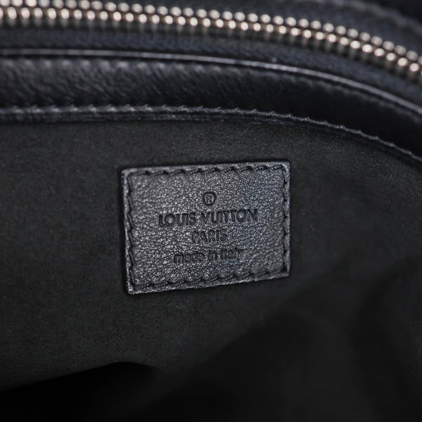 LOUIS VUITTON Lilia GM Monogram Antheia Leather Shoulder Bag Black