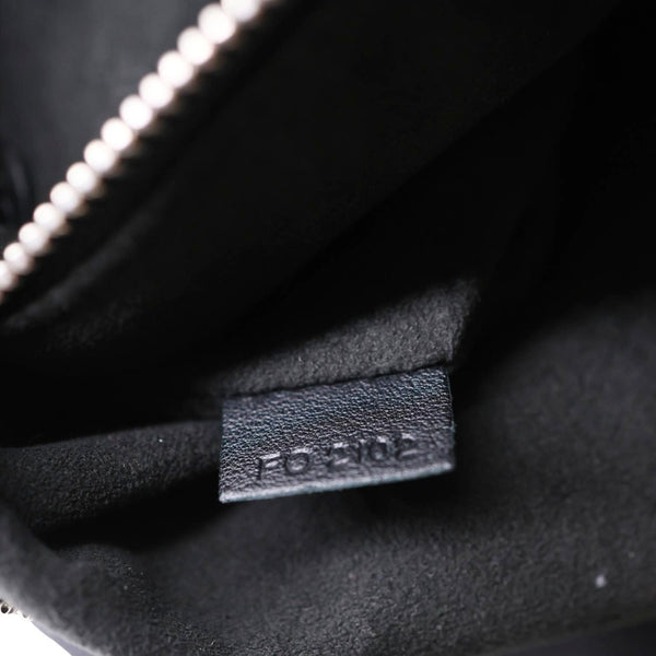 LOUIS VUITTON Lilia GM Monogram Antheia Leather Shoulder Bag Black
