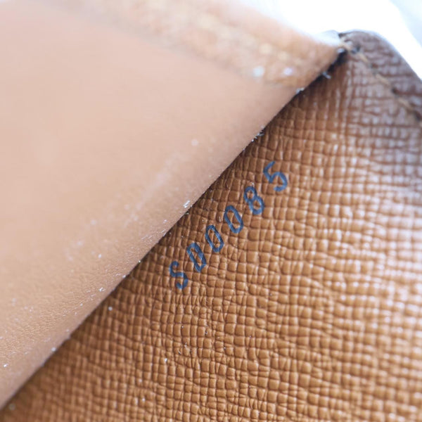 LOUIS VUITTON Koala Monogram Canvas Coin Purse Wallet Brown