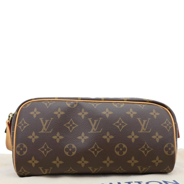 LOUIS VUITTON Dopp Kit Monogram Canvas Toiletry Pouch Brown
