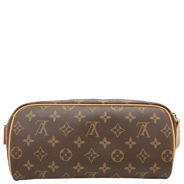 LOUIS VUITTON Dopp Kit Monogram Canvas Toiletry Pouch Brown