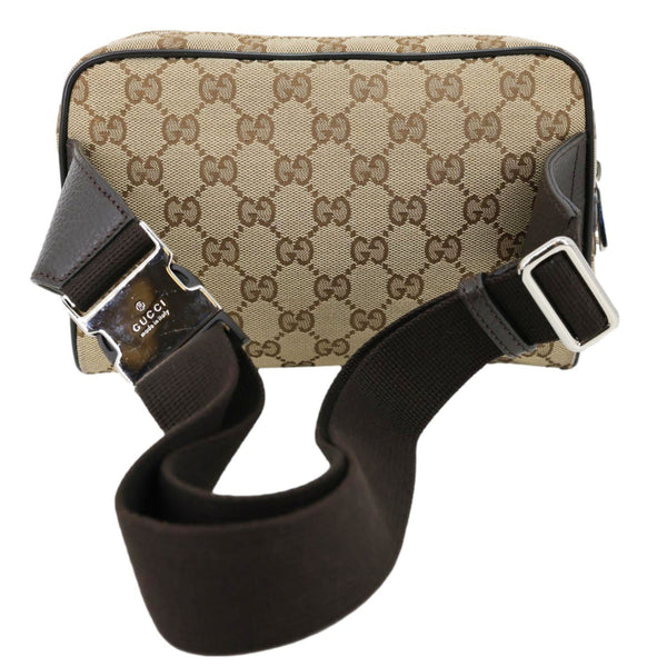 GUCCI GG Supreme Canvas Belt Bag Beige 449174