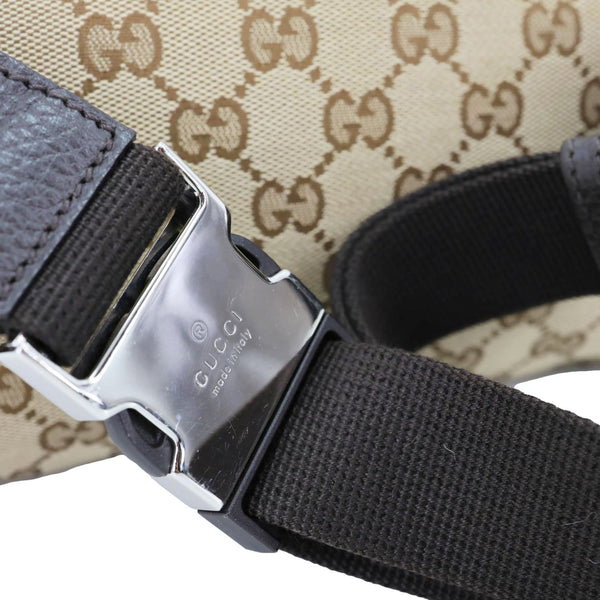 GUCCI GG Supreme Canvas Belt Bag Beige 449174