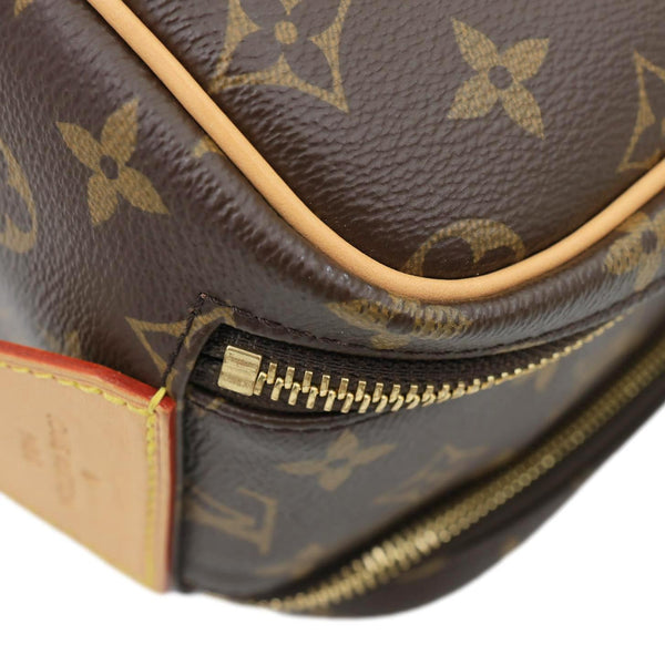 LOUIS VUITTON Dopp Kit Monogram Canvas Toiletry Pouch Brown