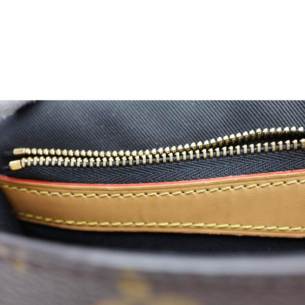 LOUIS VUITTON Diane Monogram Canvas Crossbody Bag Brown