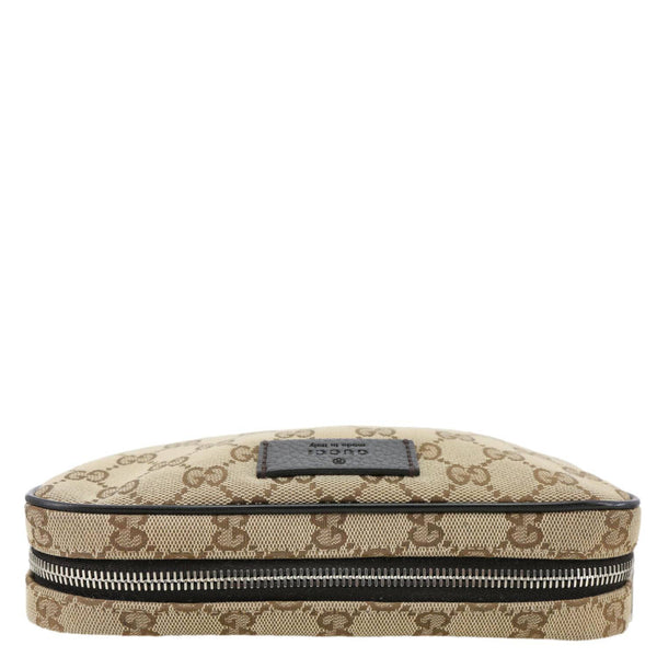 GUCCI GG Supreme Canvas Belt Bag Beige 449174