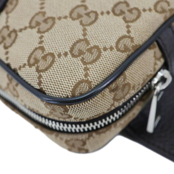 GUCCI GG Supreme Canvas Belt Bag Beige 449174