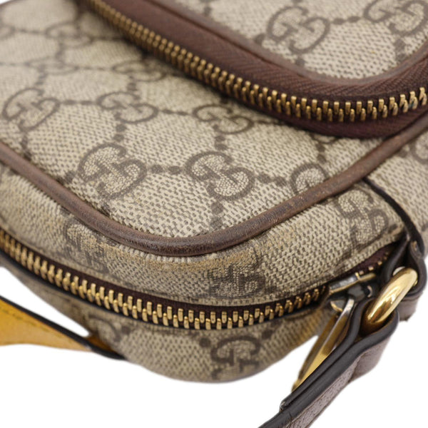Gucci Neo Vintage Mini GG Supreme Canvas Crossbody Bag Beige 658556