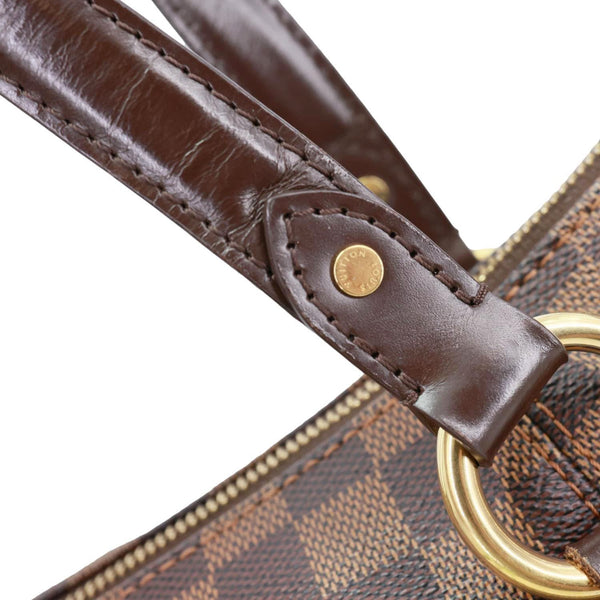 LOUIS VUITTON Evora MM Damier Ebene Shoulder Bag Brown