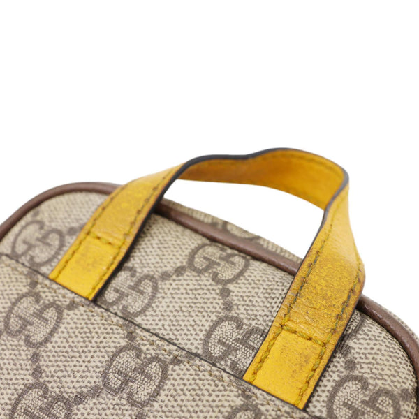 Gucci Neo Vintage Mini GG Supreme Canvas Crossbody Bag Beige 658556