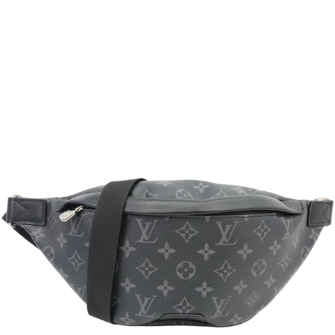 LOUIS VUITTON Discovery PM Monogram Eclipse Canvas Bumbag Black