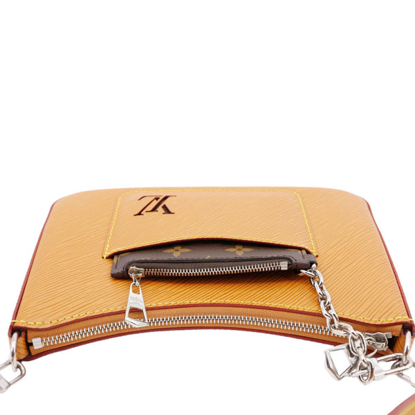 LOUIS VUITTON Marelle Epi Leather Shoulder Bag Gold