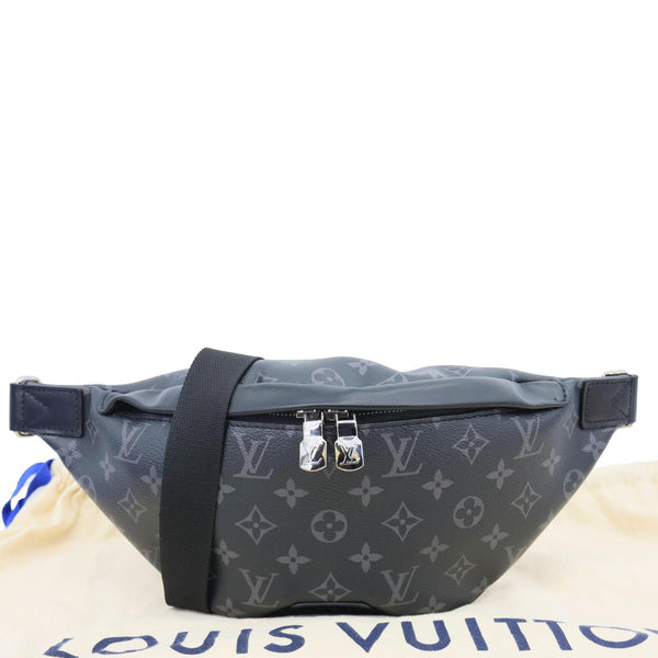LOUIS VUITTON Discovery PM Monogram Eclipse Canvas Bumbag Black