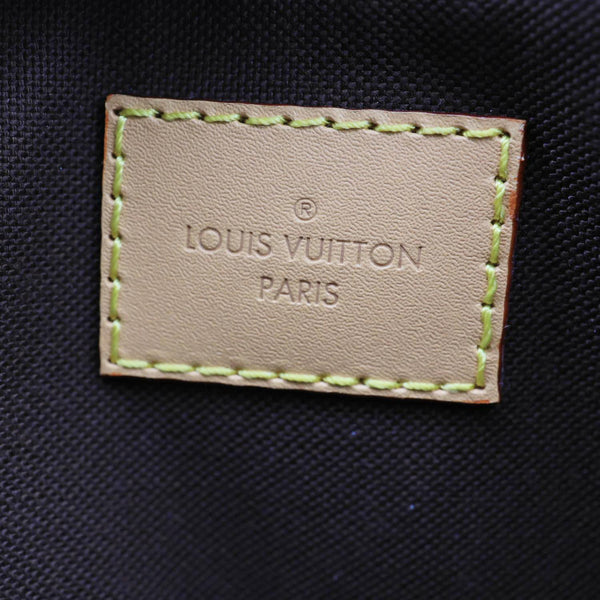 LOUIS VUITTON Liv Pochette Monogram Canvas Shoulder Bag Brown