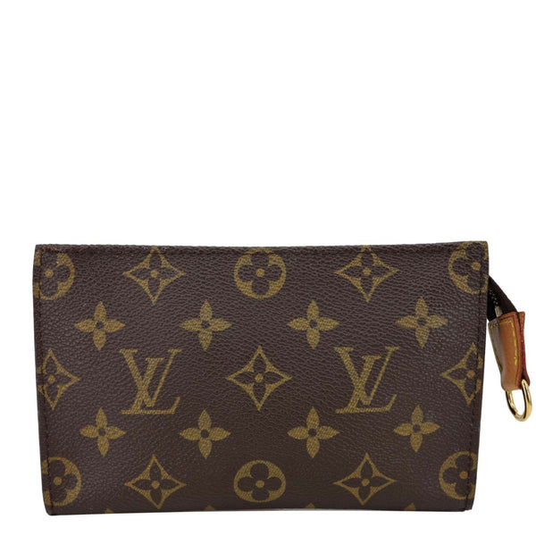 LOUIS VUITTON Monogram Canvas Accessory Pouch Brown