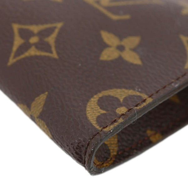 LOUIS VUITTON Monogram Canvas Accessory Pouch Brown