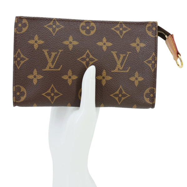 LOUIS VUITTON Monogram Canvas Accessory Pouch Brown