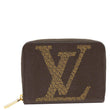 LOUIS VUITTON Monogram Giant Canvas Zippy Coin Purse Brown