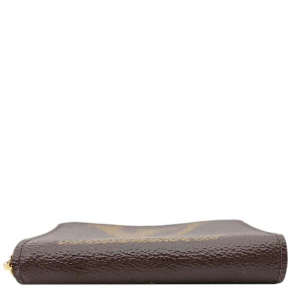 LOUIS VUITTON Monogram Giant Canvas Zippy Coin Purse Brown