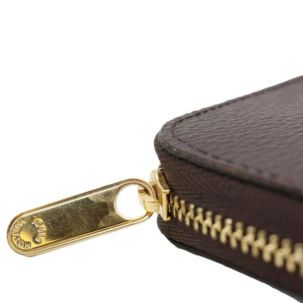 LOUIS VUITTON Monogram Giant Canvas Zippy Coin Purse Brown