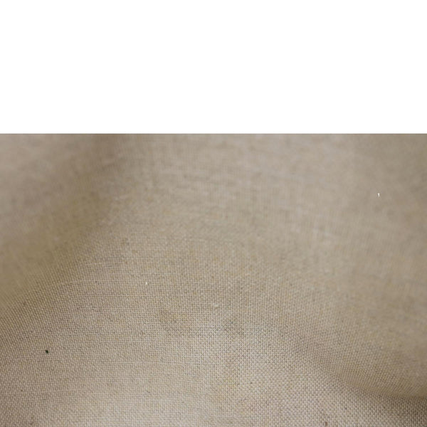 CELINE Logo Small Canvas Wristlet Beige