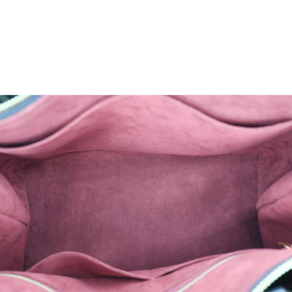 LOUIS VUITTON Grand Palais MM Monogram Empreinte Leather Shoulder Bag Black