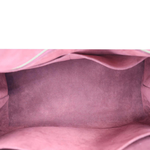 LOUIS VUITTON Grand Palais MM Monogram Empreinte Leather Shoulder Bag Black