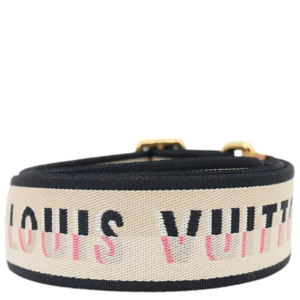 LOUIS VUITTON Speedy 20 Bandouliere Monogram Jacquard Strap Beige