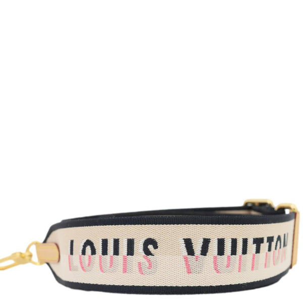 LOUIS VUITTON Speedy 20 Bandouliere Monogram Jacquard Strap Beige
