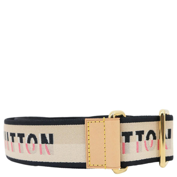 LOUIS VUITTON Speedy 20 Bandouliere Monogram Jacquard Strap Beige