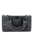 CHRISTIAN DIOR Lady D-Joy Diamond Motif Chain Shoulder Bag Black