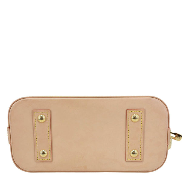LOUIS VUITTON Alma BB Monogram Canvas Crossbody Bag Brown