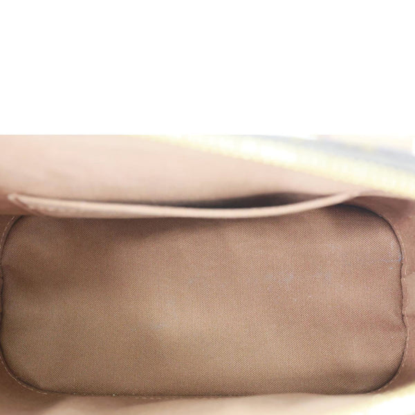 LOUIS VUITTON Alma BB Monogram Canvas Crossbody Bag Brown
