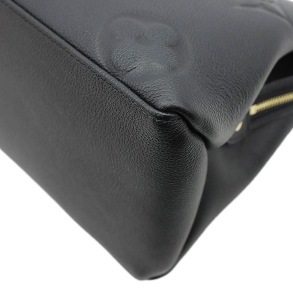LOUIS VUITTON Grand Palais MM Monogram Empreinte Leather Shoulder Bag Black