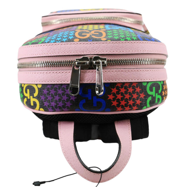 GUCCI Psychedelic GG Supreme Monogram Canvas Backpack Bag Multicolor 601296