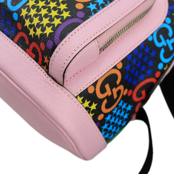 GUCCI Psychedelic GG Supreme Monogram Canvas Backpack Bag Multicolor 601296
